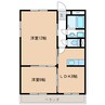 ア・ドリーム白金 2LDKの間取り