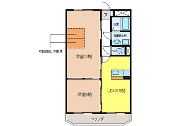 間取図 ア・ドリーム白金