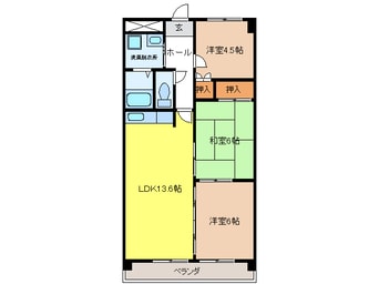 間取図 アン・ジュール