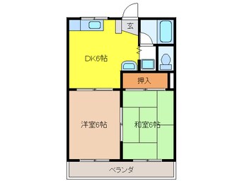 間取図 ハイツ早川