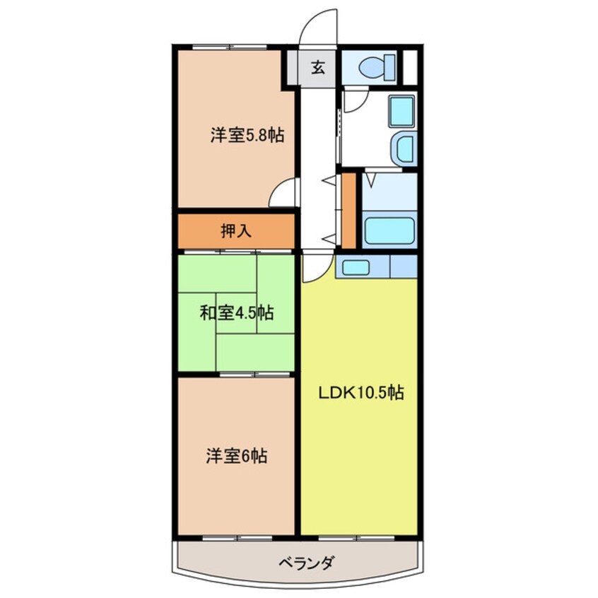 間取図 ファミール