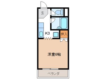 間取図 サープラスⅠ浜見