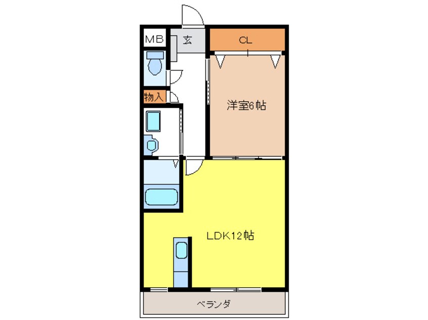 間取図 ラ フェスタ