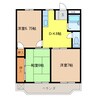 メトロポリスⅠ 3DKの間取り