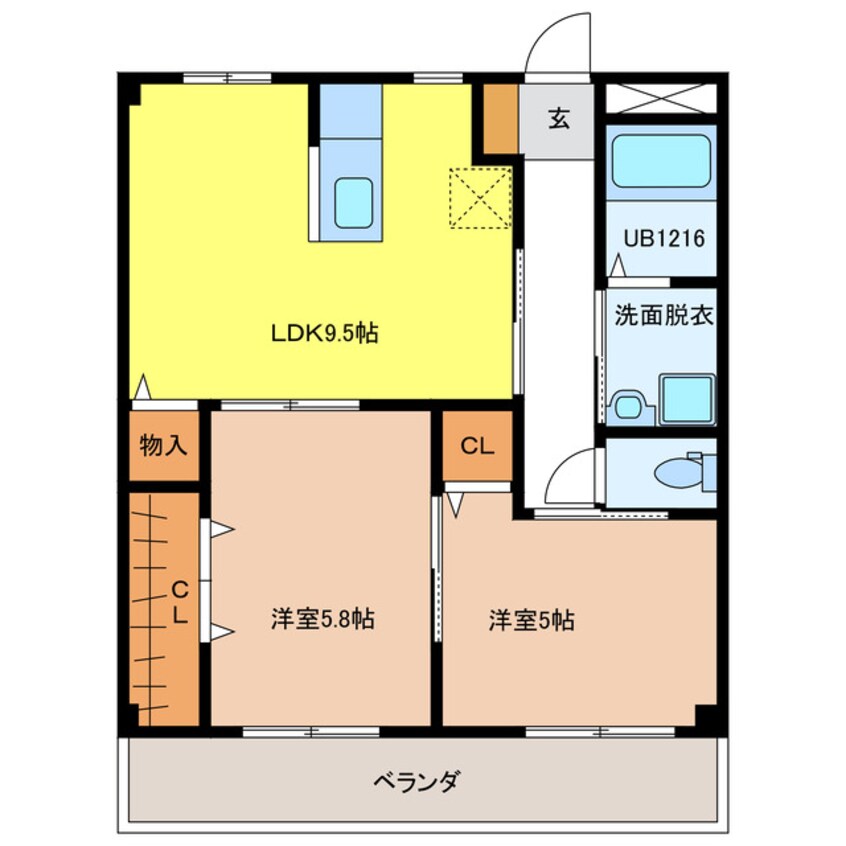 間取図 メトロポリスⅠ