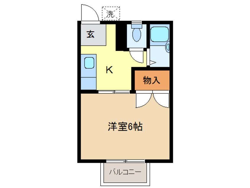 間取図 メゾンエスポワール