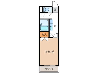 間取図 明和都市開発第2ビル