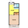 アシスト各務原マンション 1DKの間取り