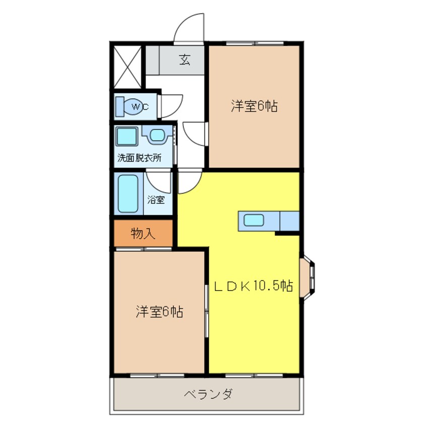 間取図 メゾンMA