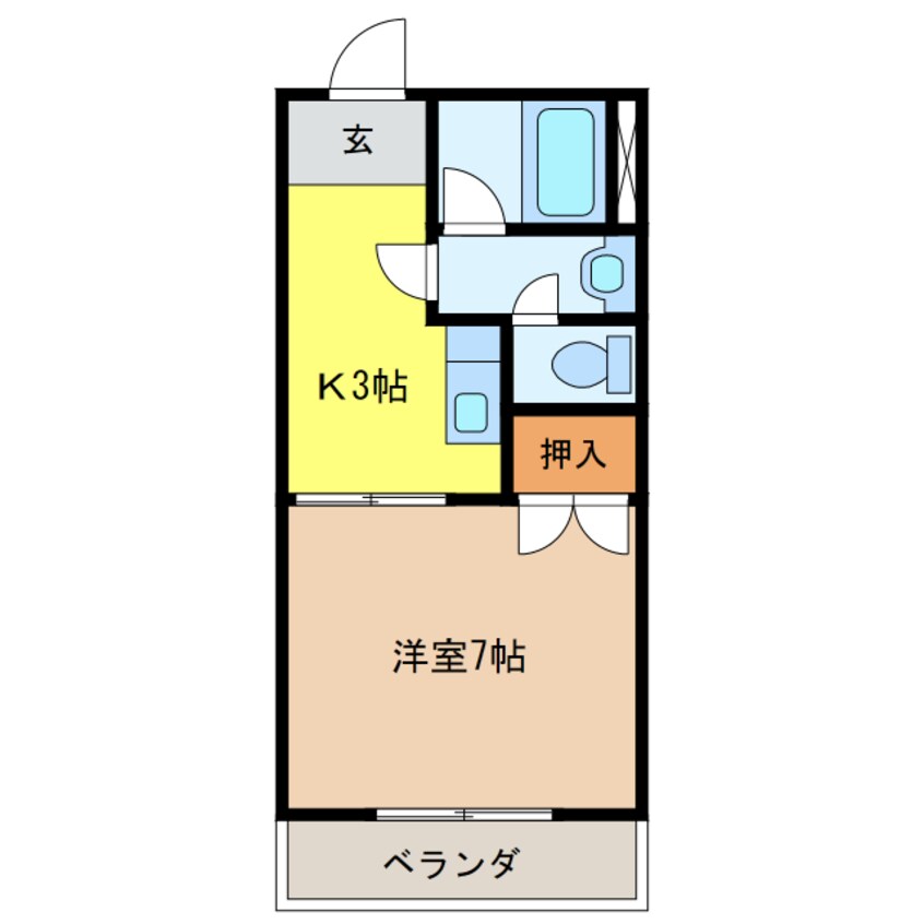 間取図 メゾン新栄Ⅱ