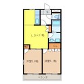 アザレアKの間取図