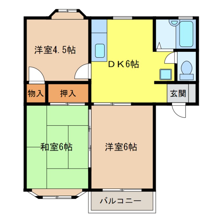 間取図 ASA･2