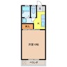 小林ハイツ六軒 1Kの間取り