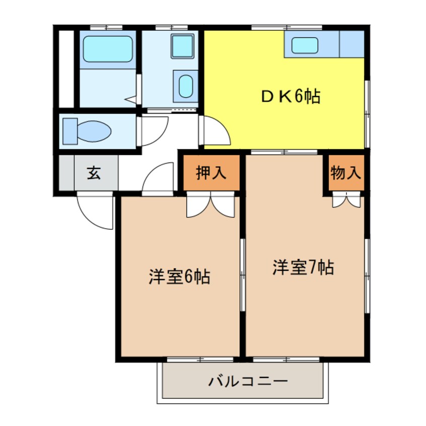 間取図 エステートピア島田