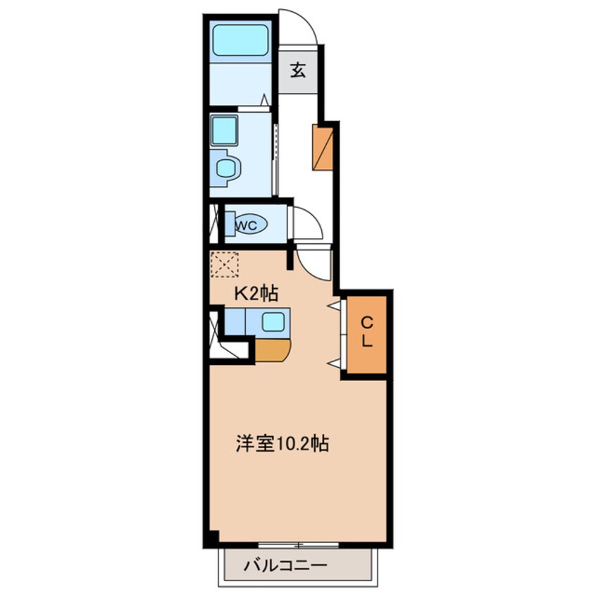 間取図 エルハイム