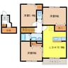 シャンポールおがせ 3LDKの間取り