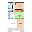各務野ハイツⅡの間取図