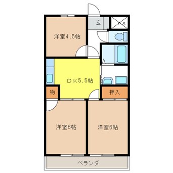 間取図 藤マンション