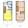 グレイス三ツ池 2LDKの間取り