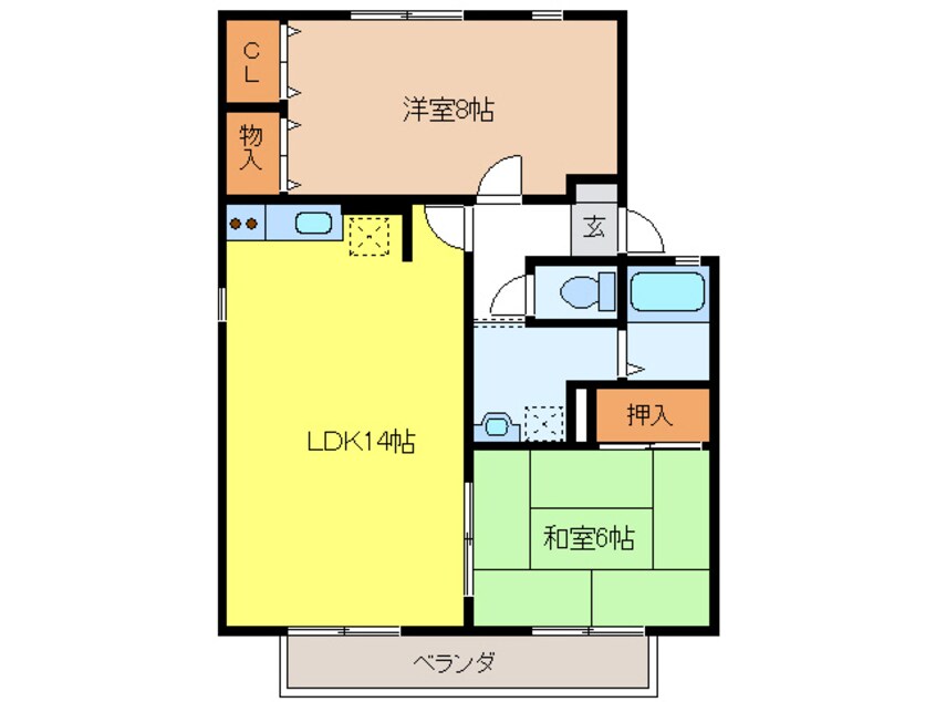 間取図 L Untieune