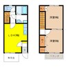 デュ－プ　アベニュー 2LDKの間取り