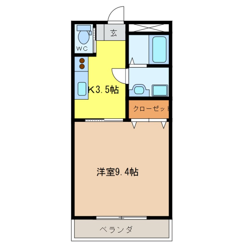 間取図 プロニティー16