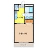 プロニティー16 1Kの間取り