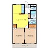 ロイヤルスクエア(岩田東) 2LDKの間取り