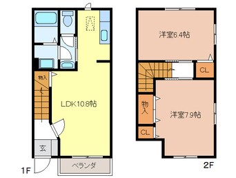 間取図 フィオーレC