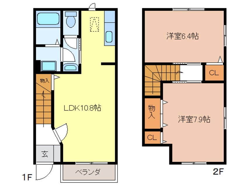 間取図 フィオーレC