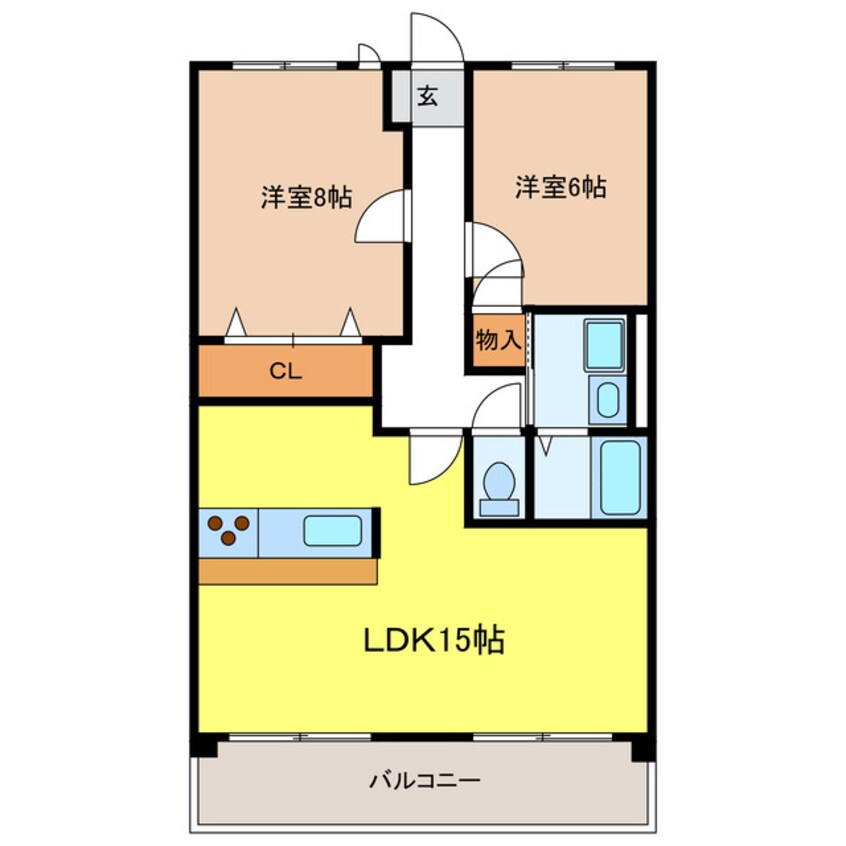 間取図 フロレスタ