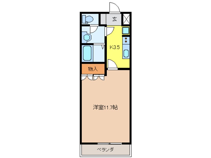 間取図 レジデンスビット