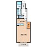 ラフィネ 1Rの間取り