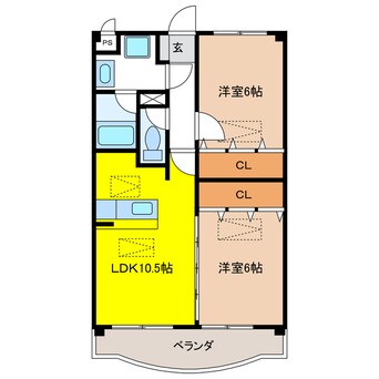 間取図 ルネスユートピア