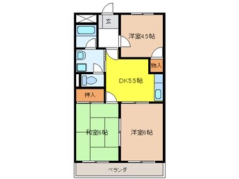 間取図 グリンピア花水木