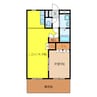 グリーンコート(前野町) 1LDKの間取り