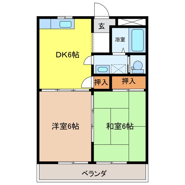 間取り図 パティオM