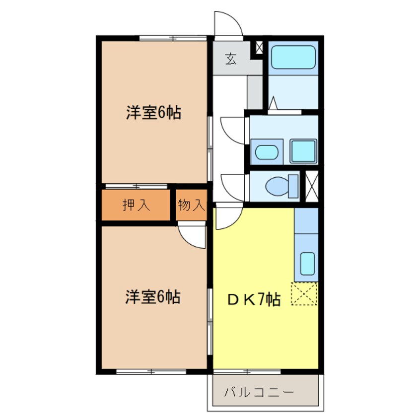 間取図 アビタシオン