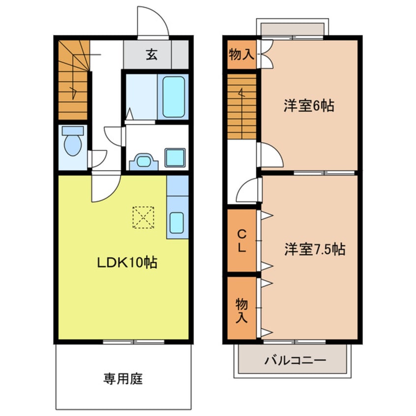 間取図 ロマンD