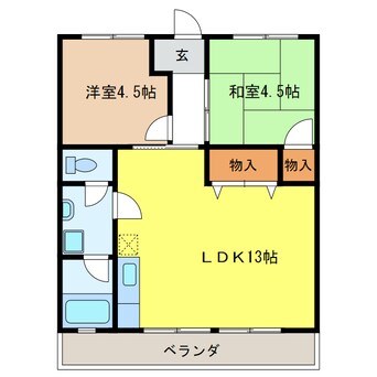 間取図 メトロポリスⅢ