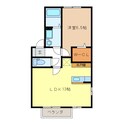 ノース・ウエスト蘇原Bの間取図