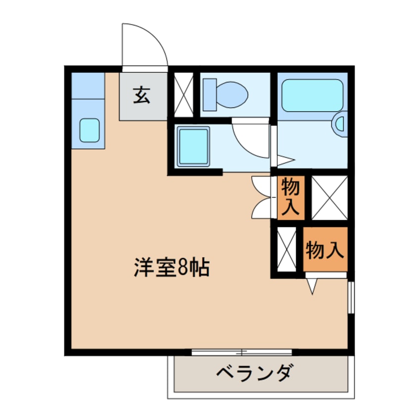 間取図 リバティワダ