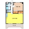 ユーミーT･C 1LDKの間取り