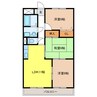 クレスト21　南館 3LDKの間取り