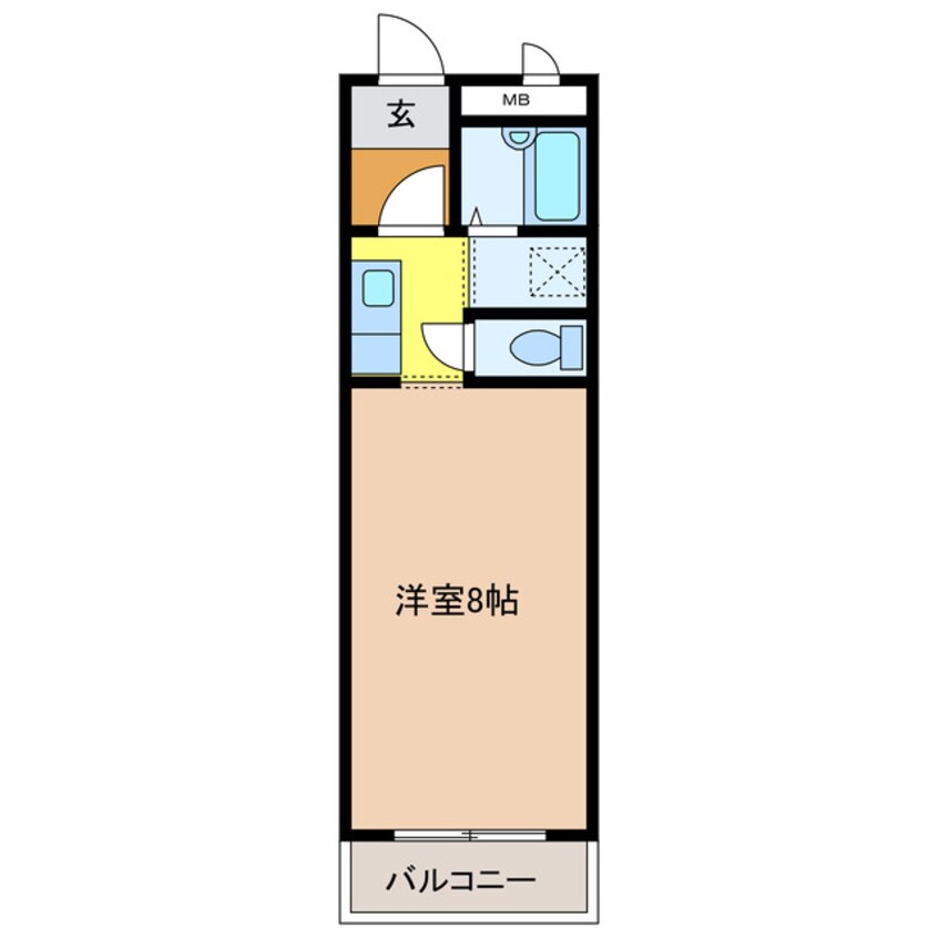 間取図 ツインパル21