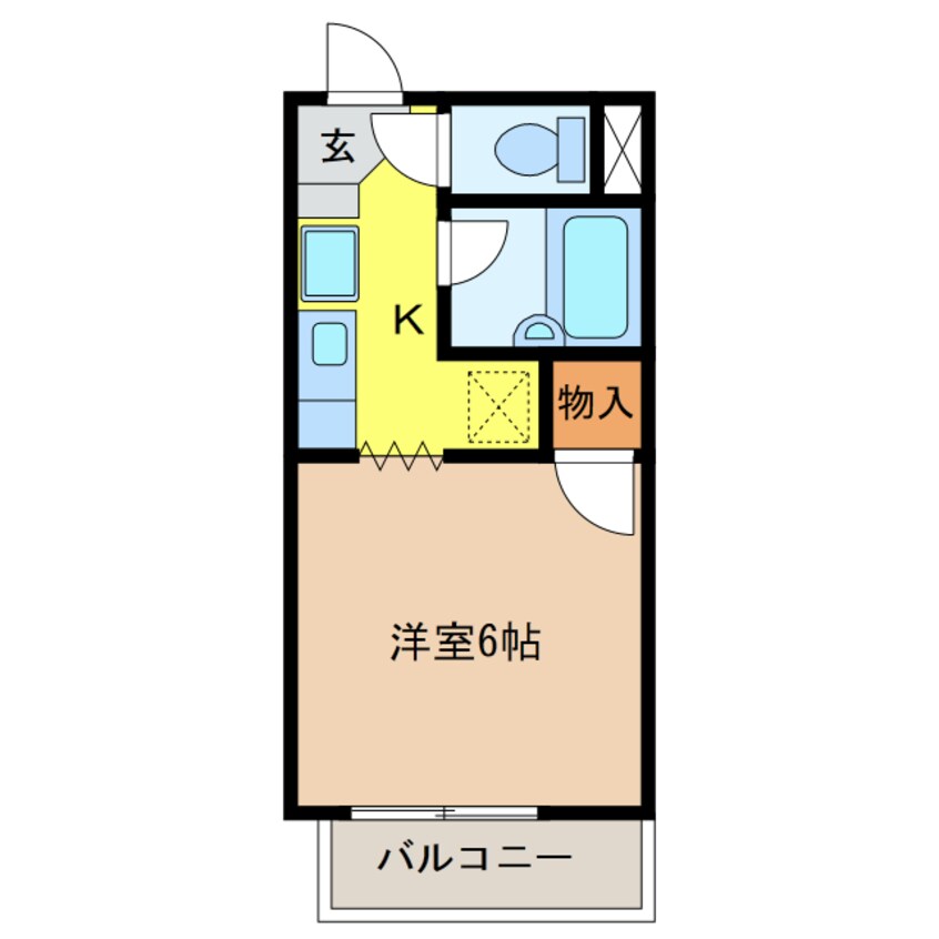 間取図 サープラスワン坂ノ尾