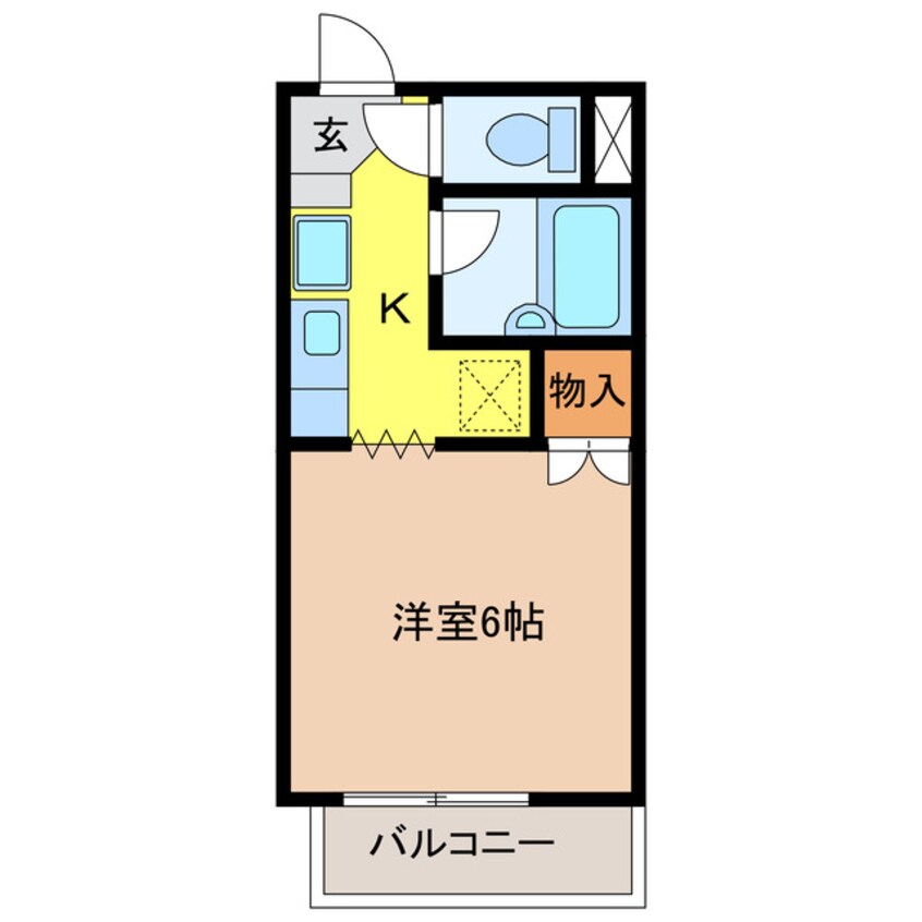 間取図 サープラスワン坂ノ尾