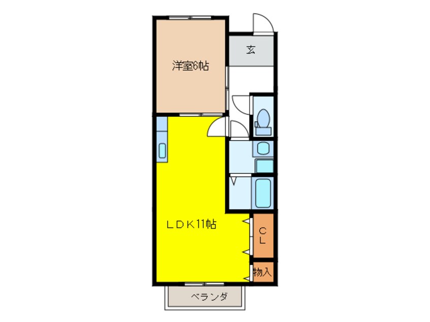 間取図 サープラス庄南