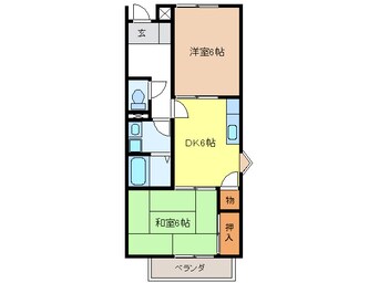 間取図 グランメール小瀬