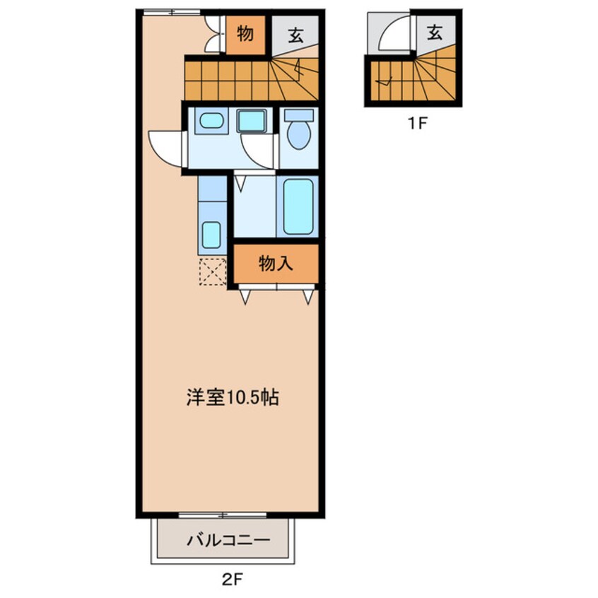 間取図 フィアス小網